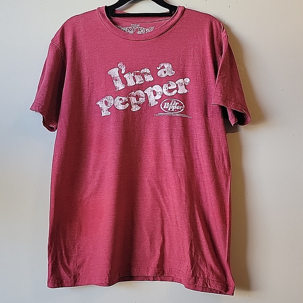 Dr Pepper T-shirt for Men Size M